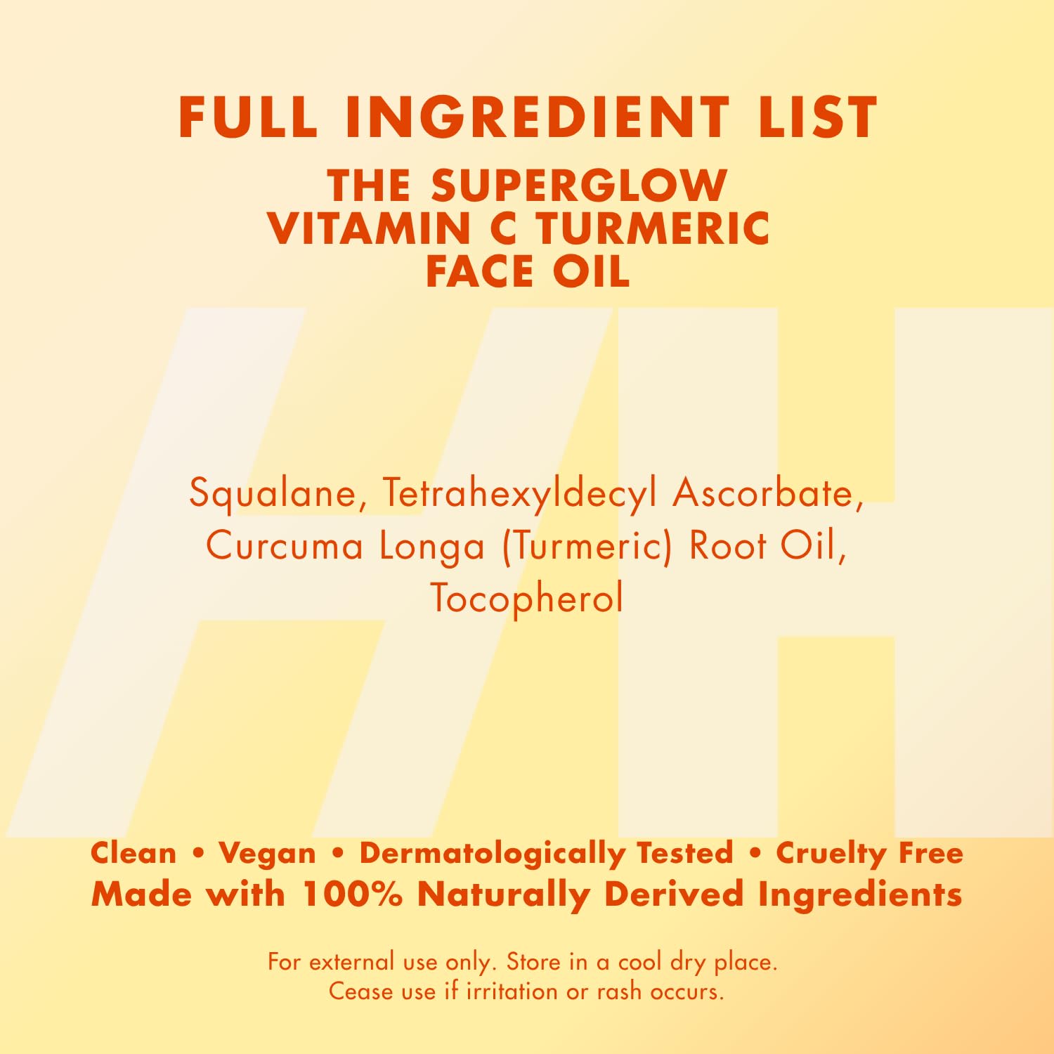 Handmade Heroes The Super Glow Vitamin C Turmeric Face Oil – Lightweight Radiance Oil for Dull-Looking Skin, 0.8 Fl Oz