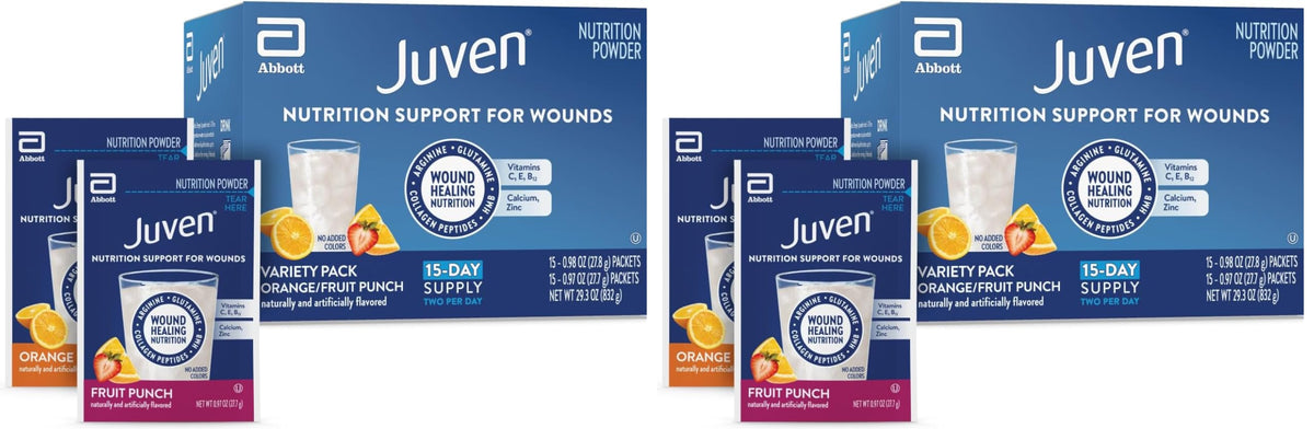 Juven Nutrition Support for Wound Healing, Fruit Punch, 30ct