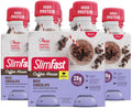 SlimFast Advanced Energy - Meal Replacement Shake - High Protein - Rich Chocolate - 11 Fl. Oz. Bottle - 12 Count - Pantry Friendly