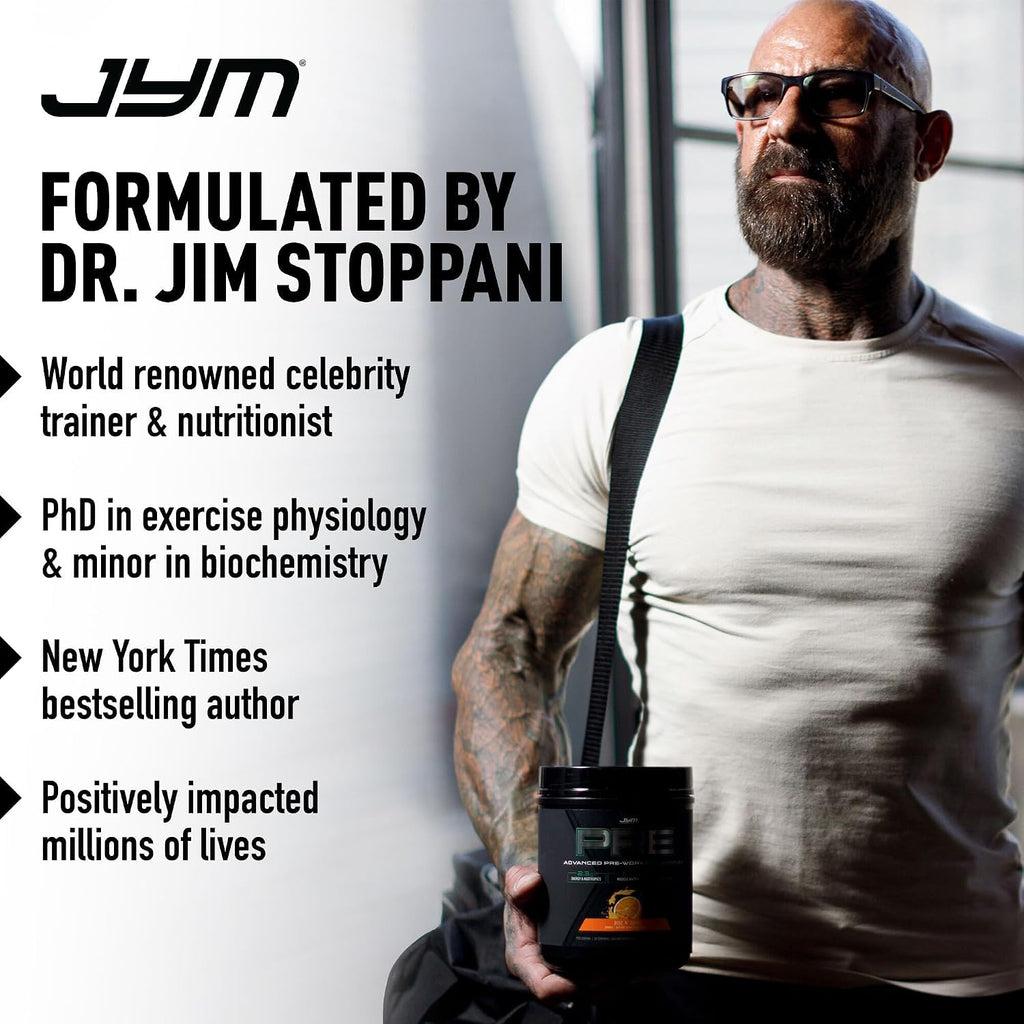 JYM Tahitian Vanilla Bean Whey & Casein Protein Powder, 1.7 lb, 22 Servings